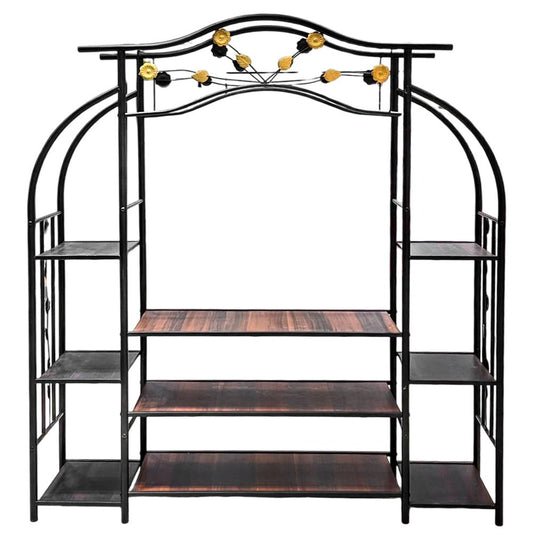 Centro de Entretenimiento Elements Furniture - Black MDF Metal - Elements Furniture - Titan.com.pa - 2100000229017