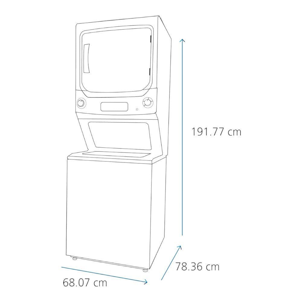 Centro de Lavado A Gas Mabe 24Kg / Diamond Gray - Mabe - Titan.com.pa - 757638381925