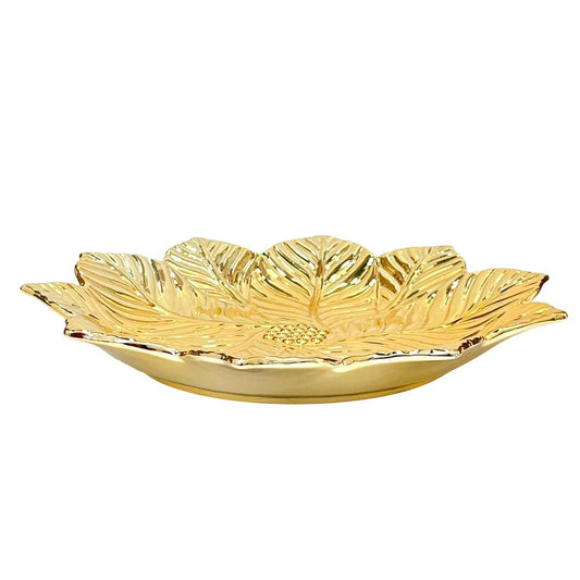 Centro de Mesa Grande Home Elegance / Cerámica - Dorado 30 cm - Home Elegance - Titan.com.pa - 2100000859344