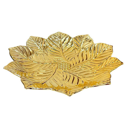 Centro de Mesa Grande Home Elegance / Cerámica - Dorado 30 cm - Home Elegance - Titan.com.pa - 2100000859344
