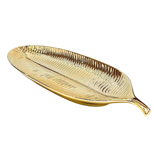 Centro de Mesa Home Elegance / Forma de Hoja - 35 cm - Surtido - Home Elegance - Titan.com.pa - 2100000003341