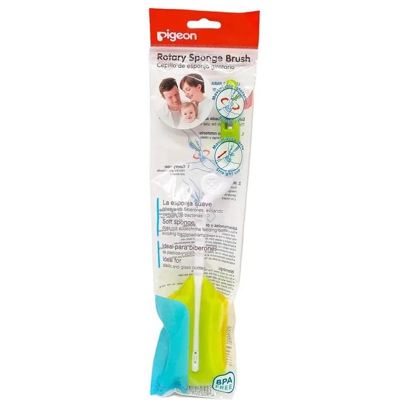 Cepillo De Esponja Giratorio Para Mamadera Pigeon - Pigeon - Titan.com.pa - 4902508040327