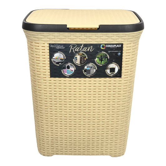 Cesta Consuplast Para Ropa Rectangular