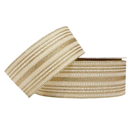 Cinta Decorativa Navideña Christmas Elegance / 2.5"x10Yd / Surtido - Christmas Elegance - Titan.com.pa - 2100000096206