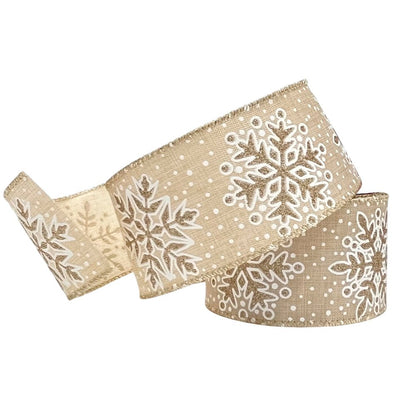 Cinta Decorativa Navideña Christmas Elegance / Diseño Copo de Nieve / Surtido - Christmas Elegance - Titan.com.pa - 2100000096459