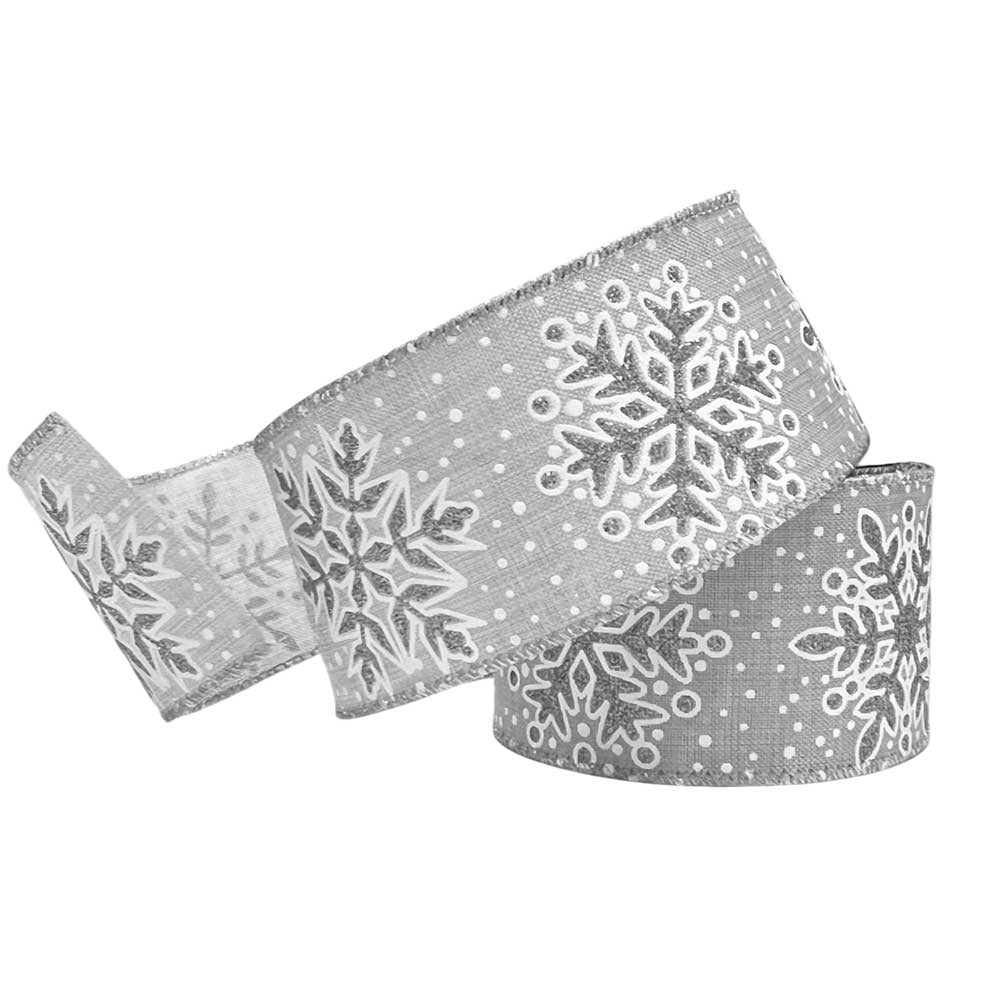 Cinta Decorativa Navideña Christmas Elegance / Diseño Copo de Nieve / Surtido - Christmas Elegance - Titan.com.pa - 2100000096459