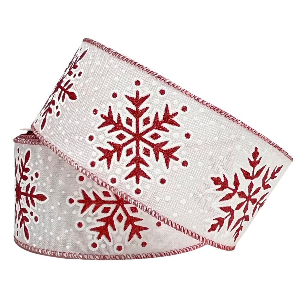 Cinta Decorativa Navideña Christmas Elegance / Diseño Copo de Nieve / Surtido - Christmas Elegance - Titan.com.pa - 2100000096459
