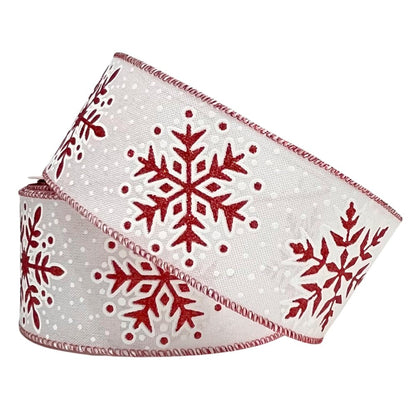 Cinta Decorativa Navideña Christmas Elegance / Diseño Copo de Nieve / Surtido - Christmas Elegance - Titan.com.pa - 2100000096459