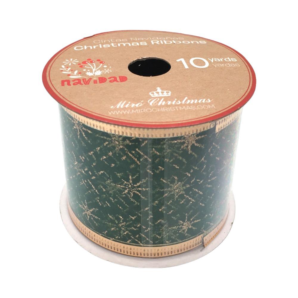 Cinta Navideña Miro Christmas 2.5" 10 yd - Surtido