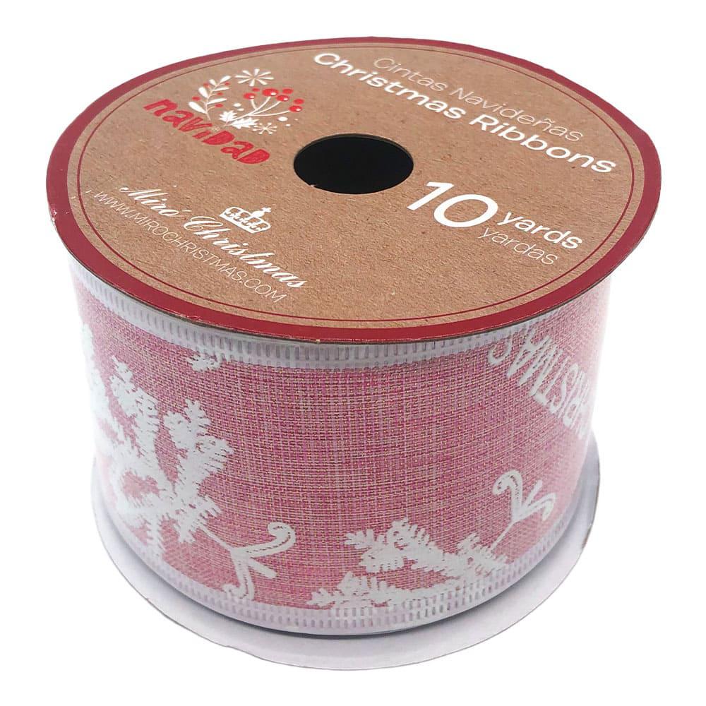 Cinta Navideña Miro Christmas 2.5" x 10 yd - Surtido