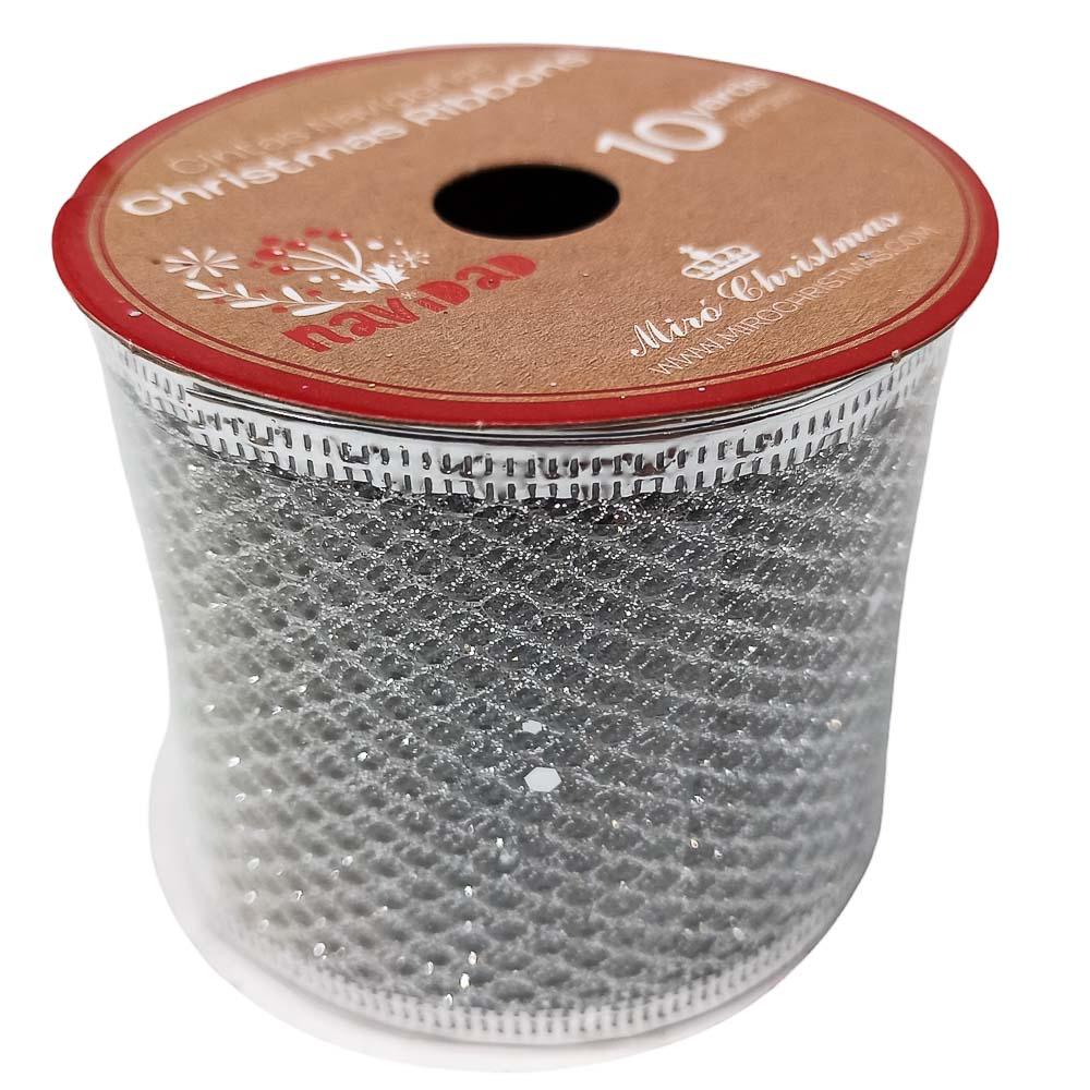 Cinta Navideña Miró Christmas de 10 yd - Surtido