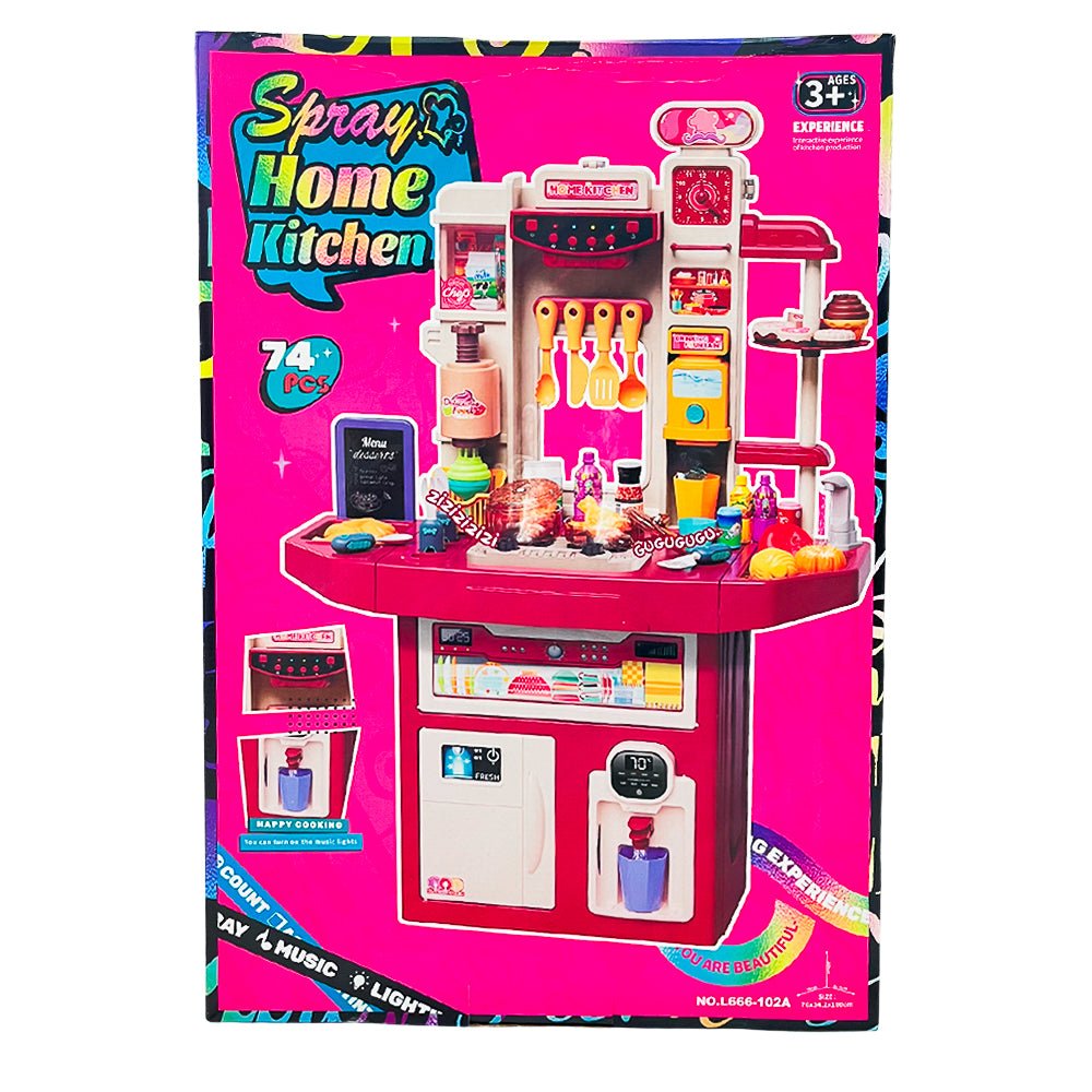Cocina Luces con Sonido y 71 Accesorios - Kids Dream - Titan.com.pa - 2100000941872