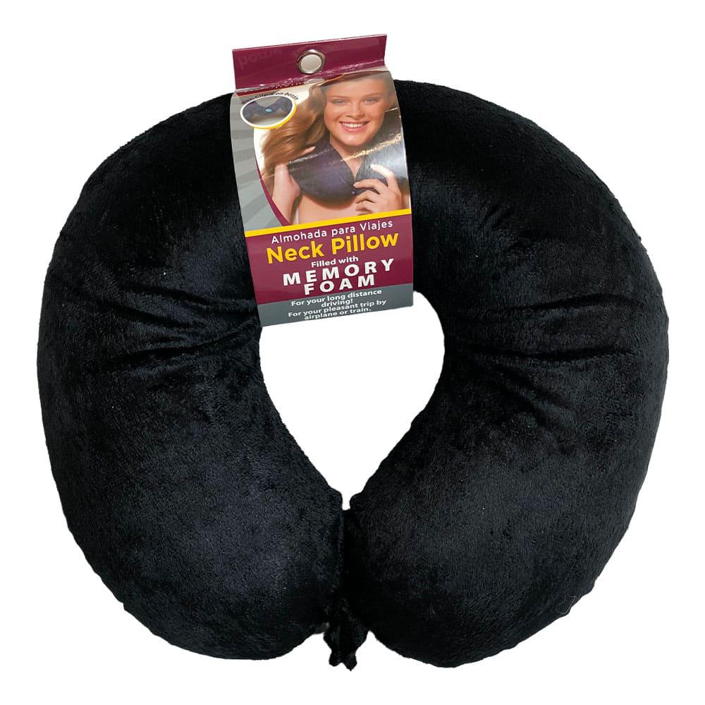 Cojin de Cuello Home Living 30 X 30 Cm - Negro