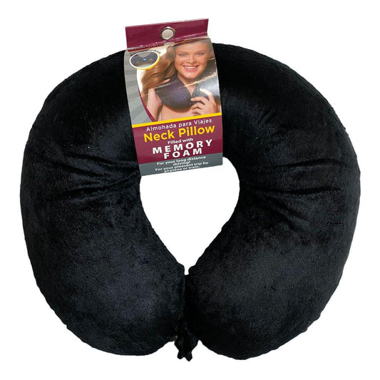 Cojin de Cuello Home Living 30 X 30 Cm - Negro
