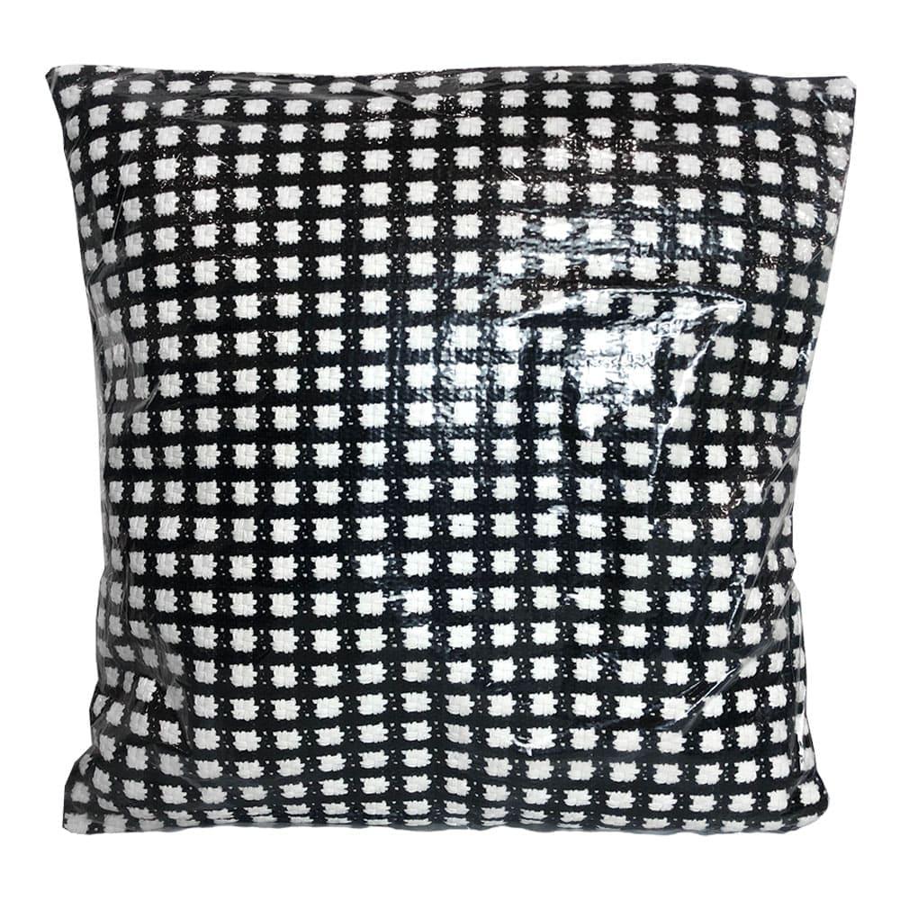 Cojin Decorativo 45 cm X 45cm Wht/Blk