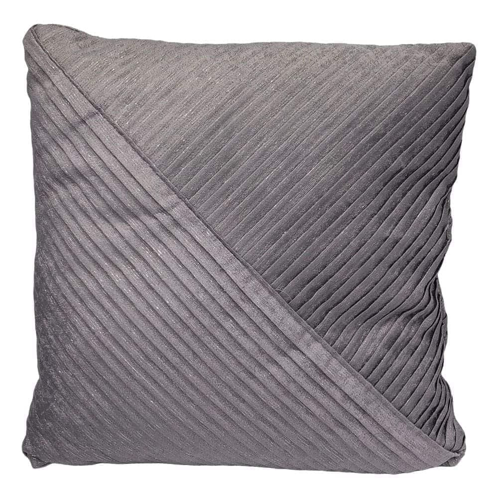 Cojín Decorativo Be Artisc Linen 18" x 18" - Gris Claro