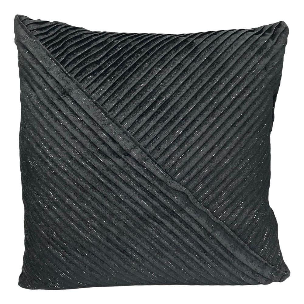 Cojín Decorativo Be Artisc Linen 18" x 18" - Negro