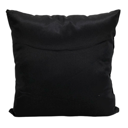 Cojín Decorativo Home Elegance Queens 45cm x 45cm - Negro