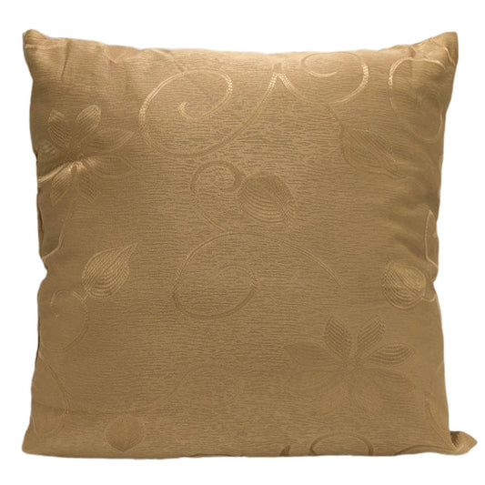 Cojín Decorativo Home Elegance Sochi de 45 cm x 45 cm - Dorado Oscuro
