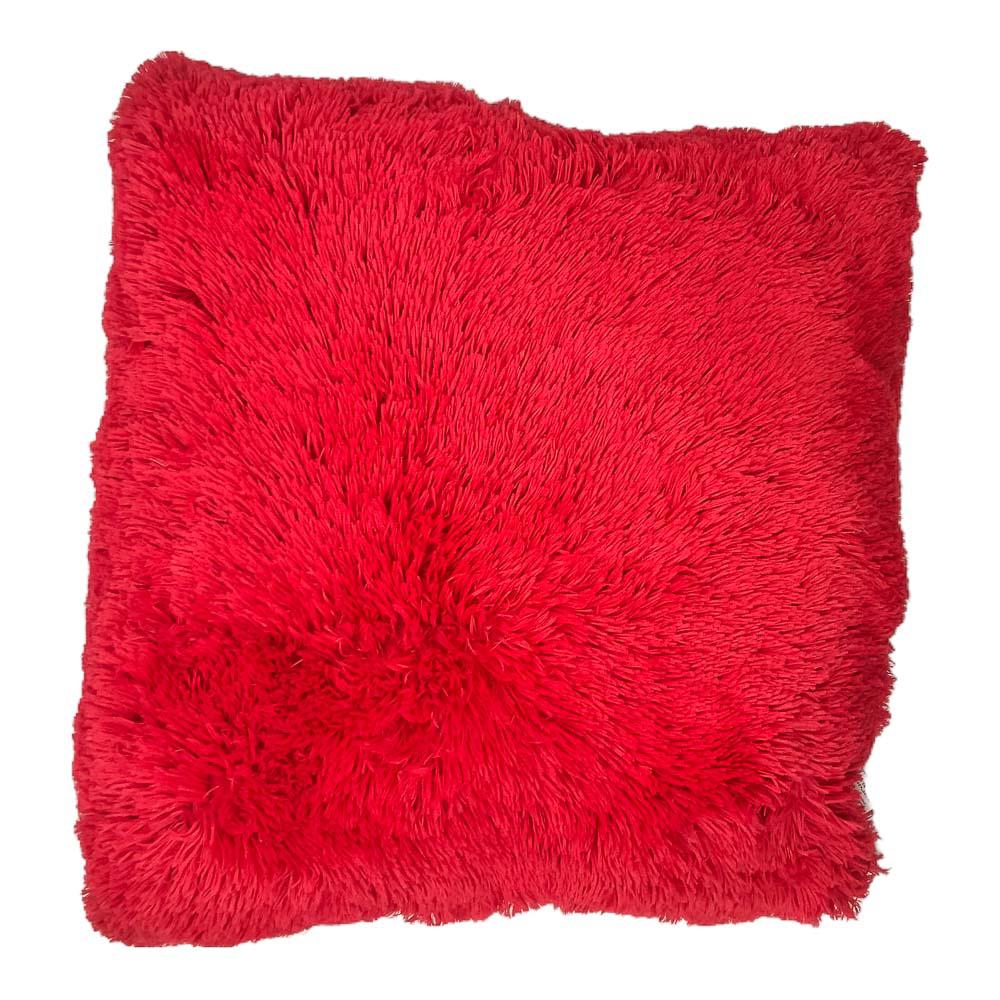 Cojín Decorativo Mónica Home Cuadrado 25" x 25" - Rojo