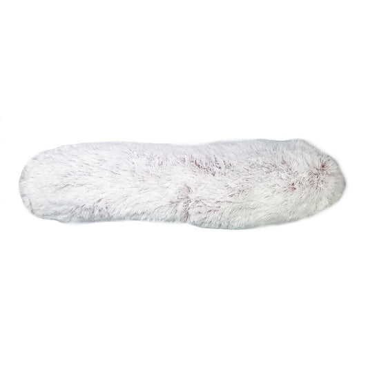 Cojín Decorativo Mónica Home Tubo 9" x 36" - Blanco