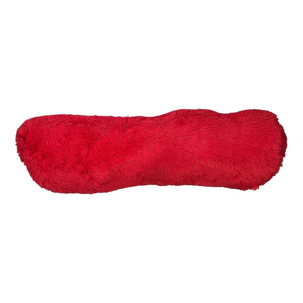 Cojín Decorativo Mónica Home Tubo 9" x 36" - Rojo