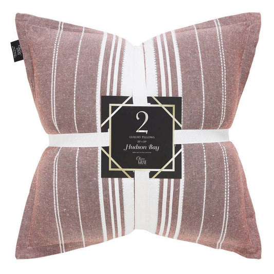Cojin Decorativo Rt Designer Hudson Bay 2 Piezas - Rose Gold