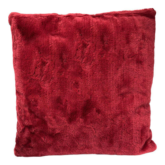 Cojín Decorativo Rt Designer Rosie 18" x 18" - Rojo Oscuro