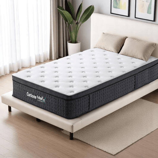 Colchón Carbone Al Vacío Max Rest Semi - Ortopédico - Queen - Carbone - Titan.com.pa - 2150110359814