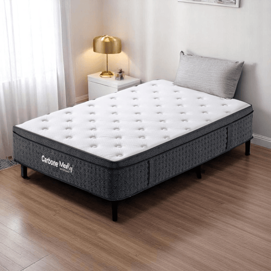 Colchón Carbone Al Vacío Max Rest Semi - Ortopédico - Twin - Carbone - Titan.com.pa - 2150110359791