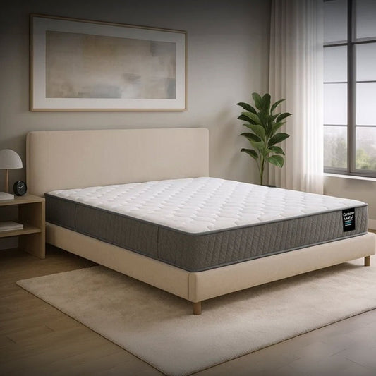 Colchón Empacado Al Vacío Semi-ortopédico Queen Max Rest - Carbone - Carbone - Titan.com.pa - 2150111251667