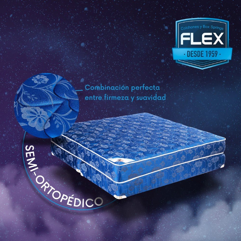 Colchón Twin Flex Semi Ortopédico / T109 - Flex - Titan.com.pa - 7453012401106