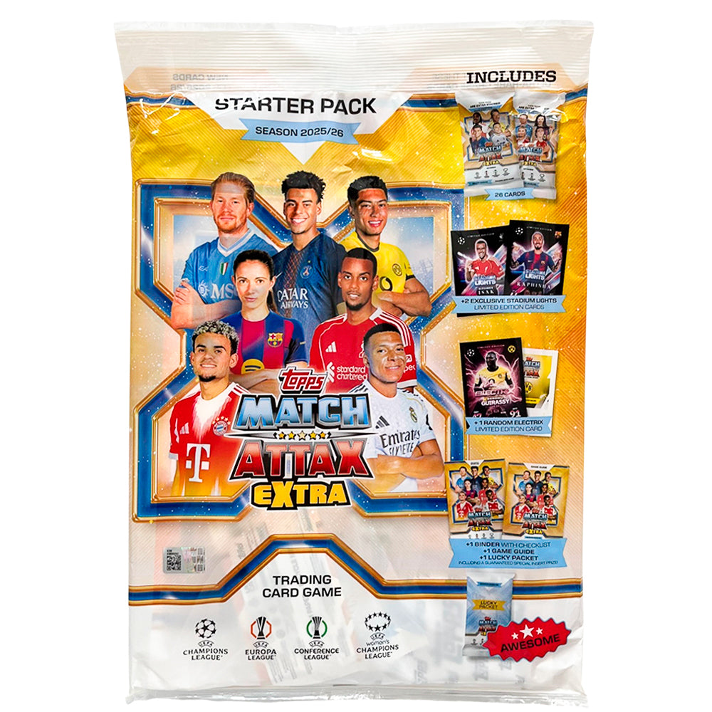 Topps Match Extra UEFA UCC Starter Pack 2025/26