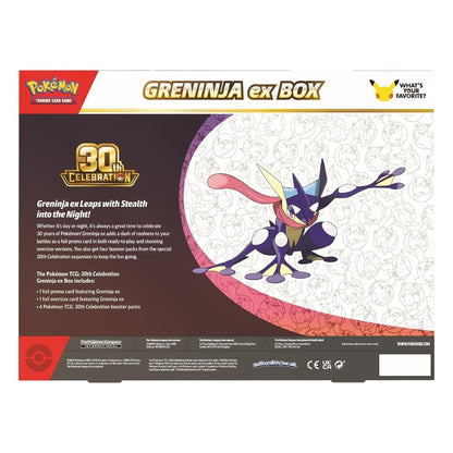 Pokémon TCG 30th Celebration Ex Box (Inglés)