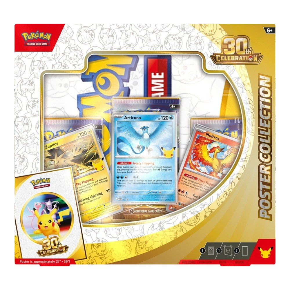 Pokémon TCG 30th Celebration Poster Collection