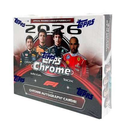Caja Mega 2026 Topps Chrome Formula 1 FGC007578