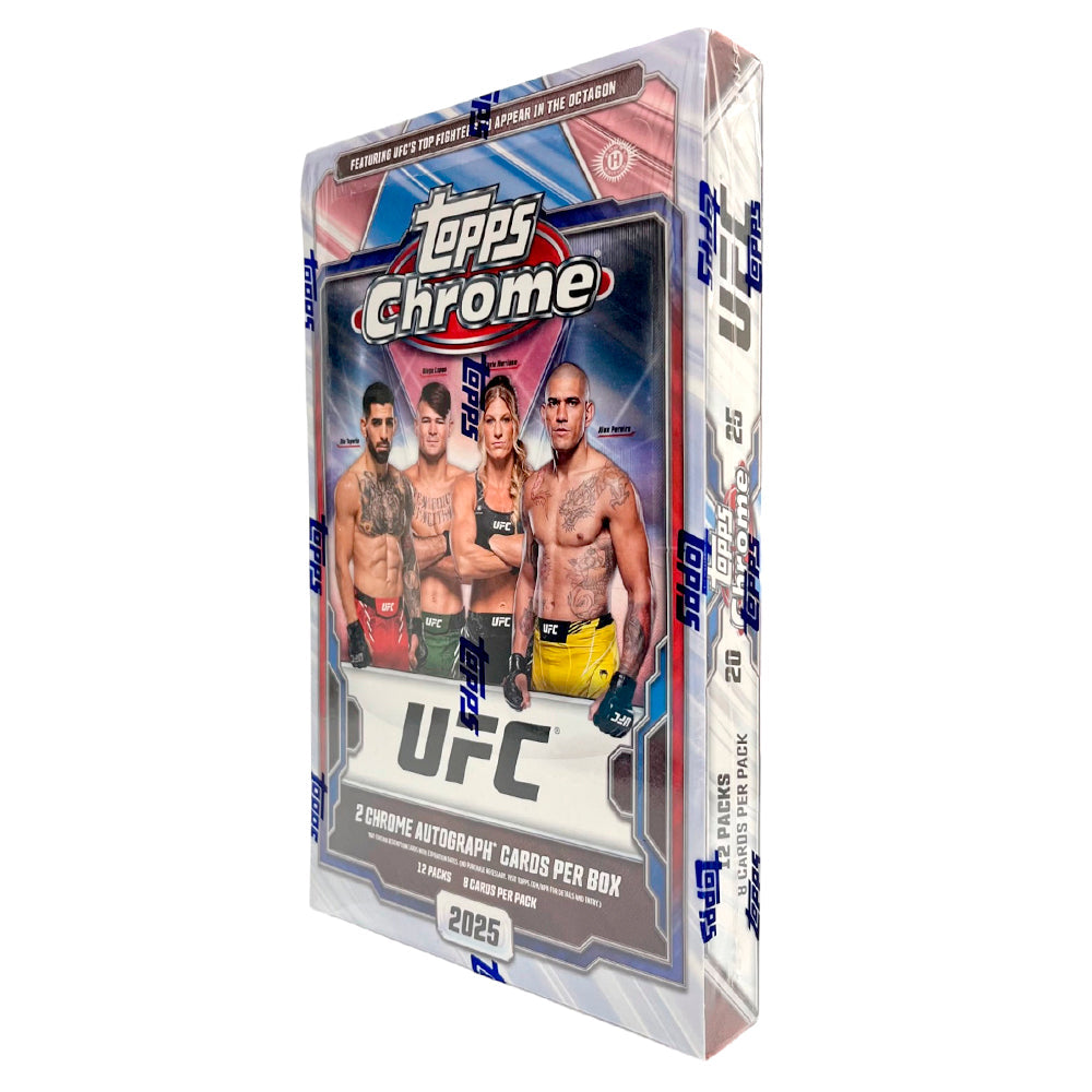 Topps Chrome UFC 2025 cartas coleccionables