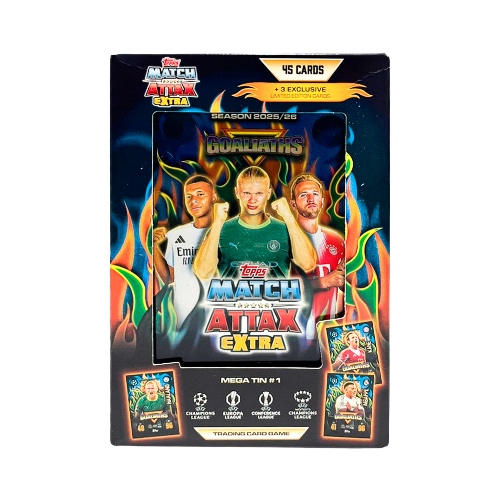 Topps Match Extra UEFA UCC Mega Tin 2025/26