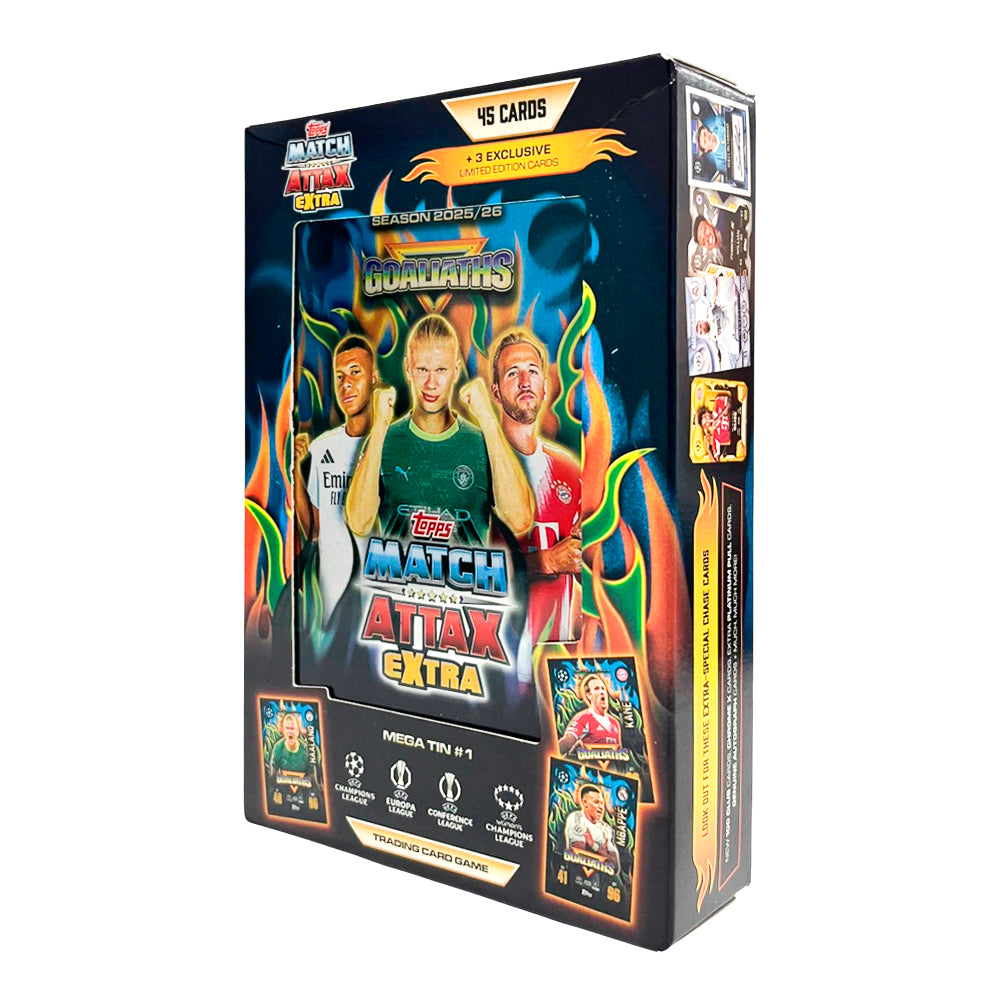 Topps Match Extra UEFA UCC Mega Tin 2025/26