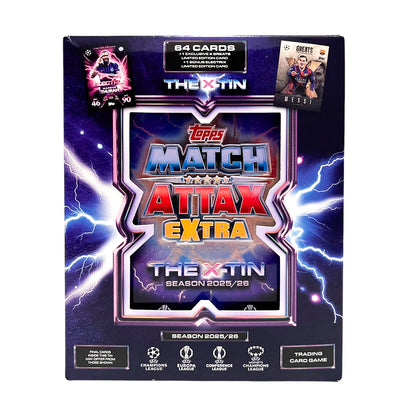 2025/26 Match Attax Extra UEFA UCC X Tin Topps