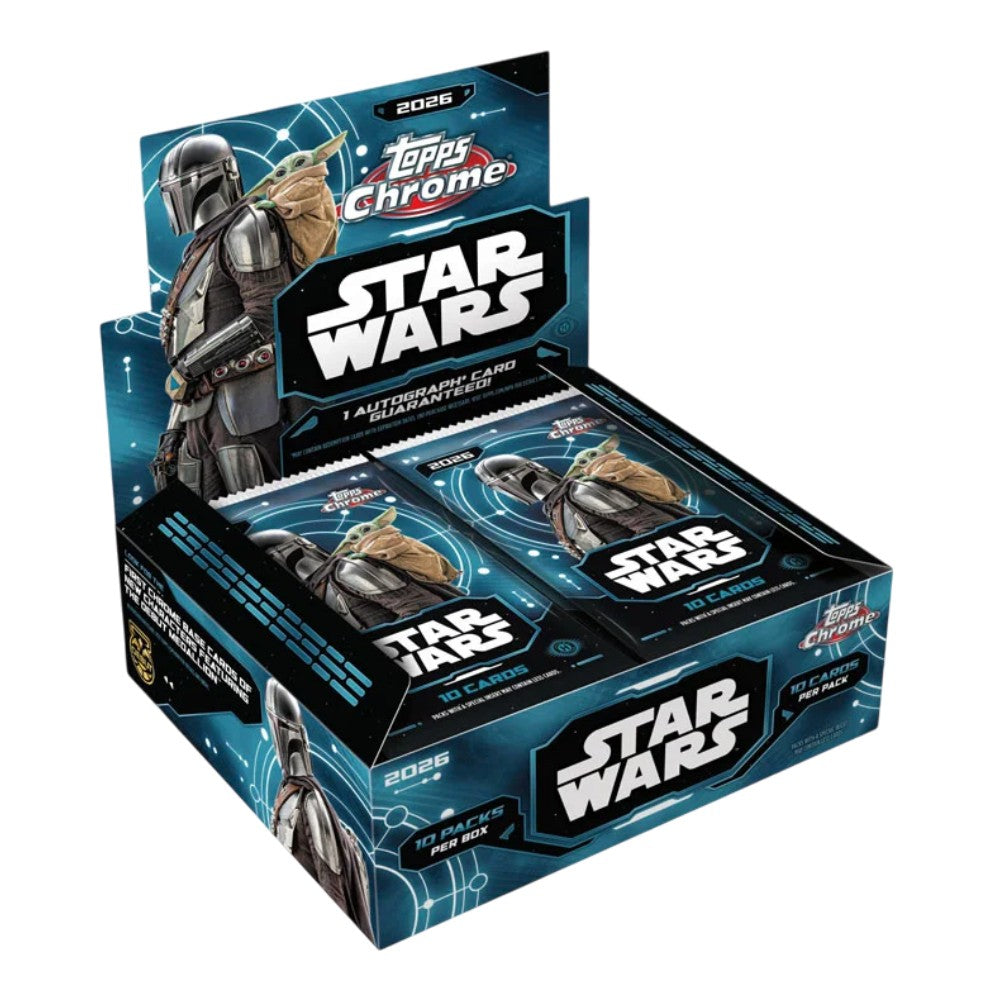 2026 Topps Chrome Star Wars Hobby Box | Topps
