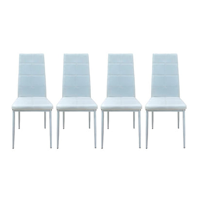 Comedor Elements Furniture / 4 Puestos de Metal / Con Vidrio Blanco - Elements Furniture - Titan.com.pa - 2100000147113