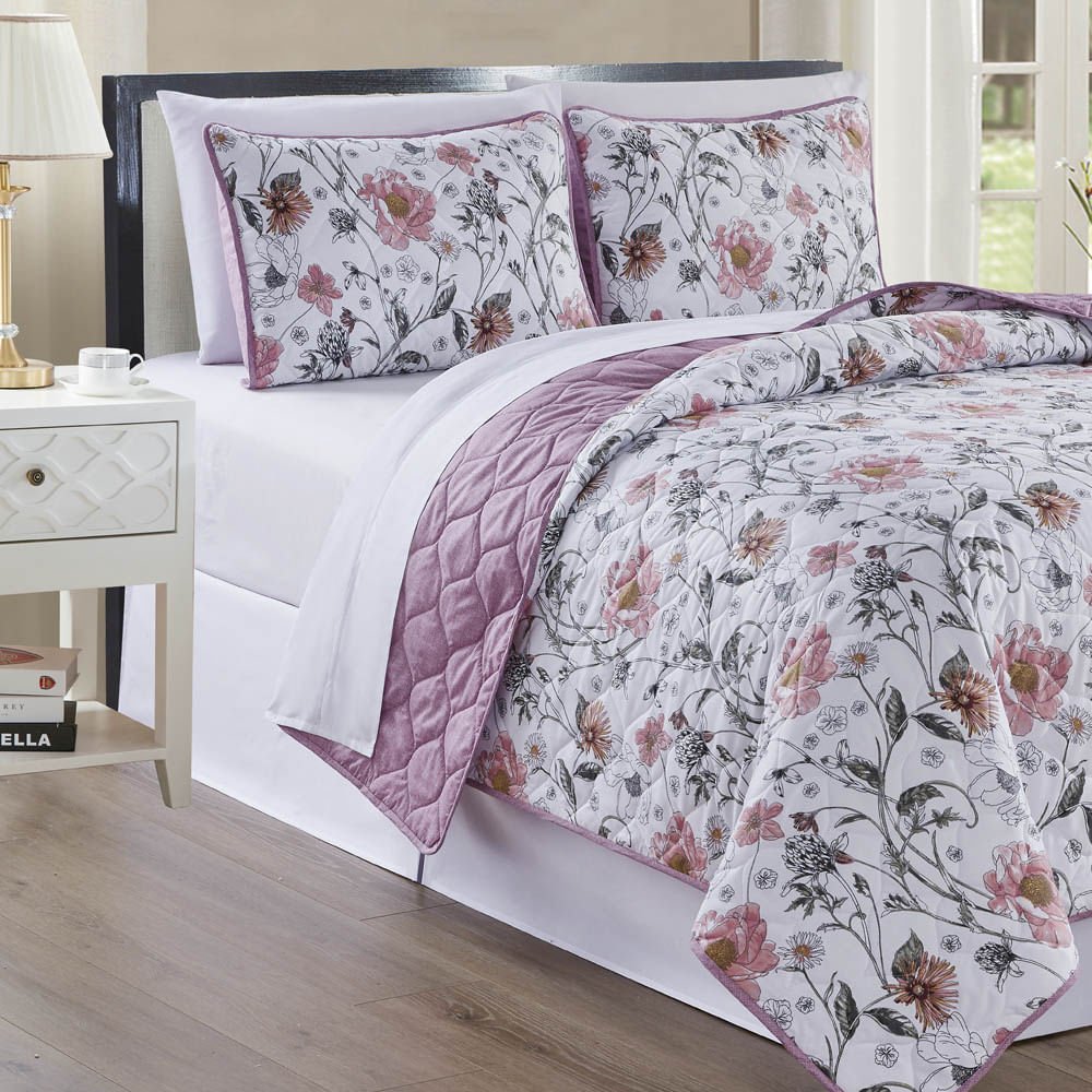 Comforter Home Accents Set de 3 Piezas - KING