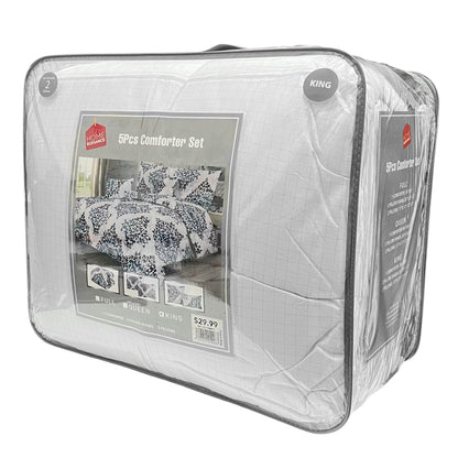 Comforter King Home Elegance / 5 Piezas / Estampado / Surtido - Home Elegance - Titan.com.pa - 2100000019083