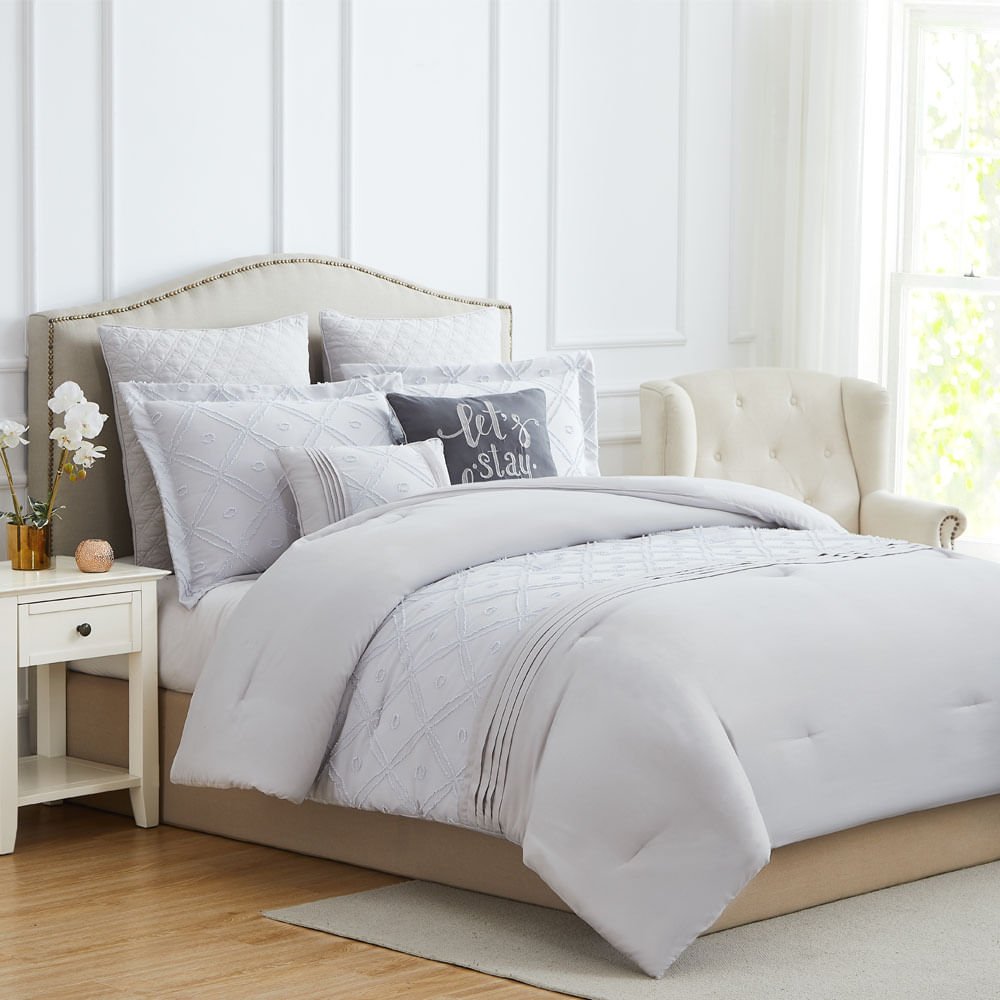 Comforter Rt Designer Adelaide 9 piezas - QUEEN