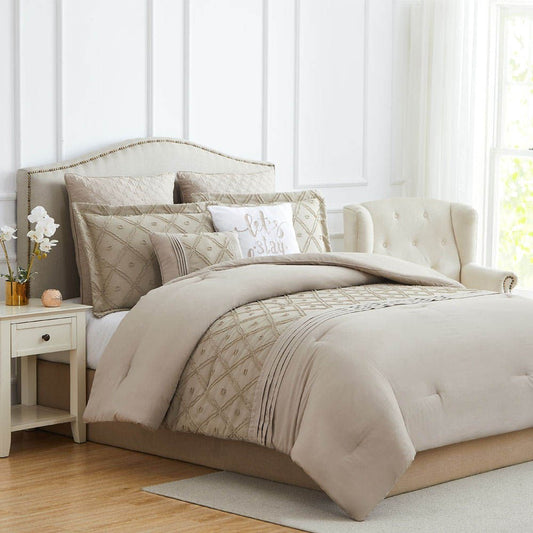 Comforter Rt Designer Adelaide 9 piezas - QUEEN