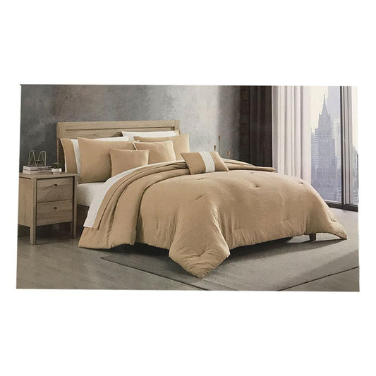 Comforter Sl Home Fashion 10Pz Ginger - Queen