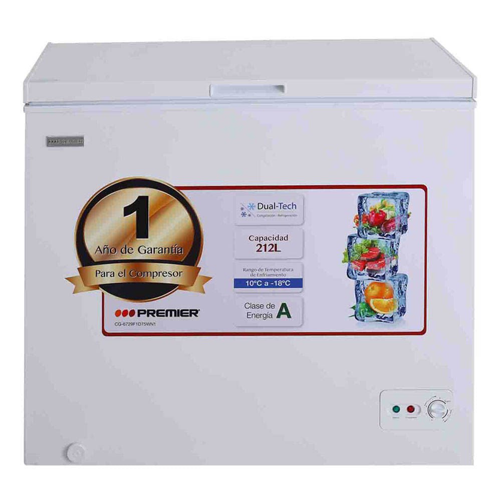 Congelador Premier Blanco de 212 L