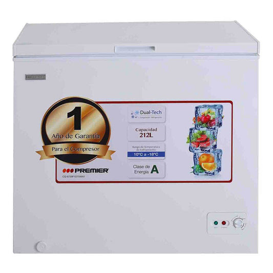 Congelador Premier Blanco de 212 L