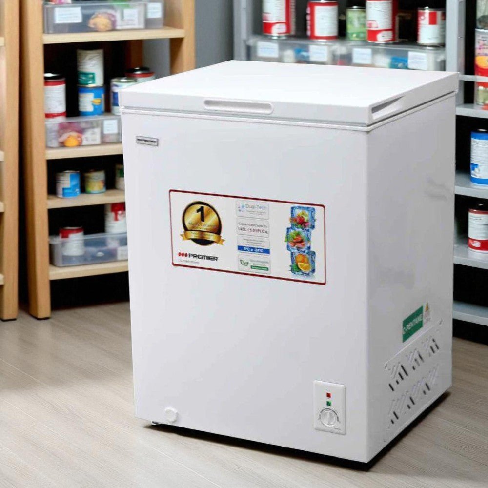 Congelador Premier Tipo Baúl 142l/5pc / Blanco - Premier - Titan.com.pa - 7453064729524